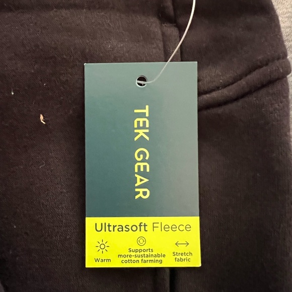 Tek gear relaxed fit sweatpants. Size XL. Black and gray - Picture 2 of 7